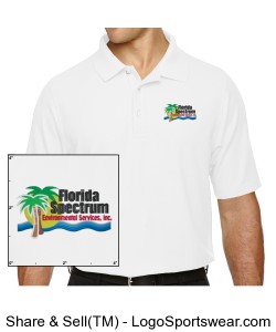 FSES Men's polo with embroidered logo Design Zoom